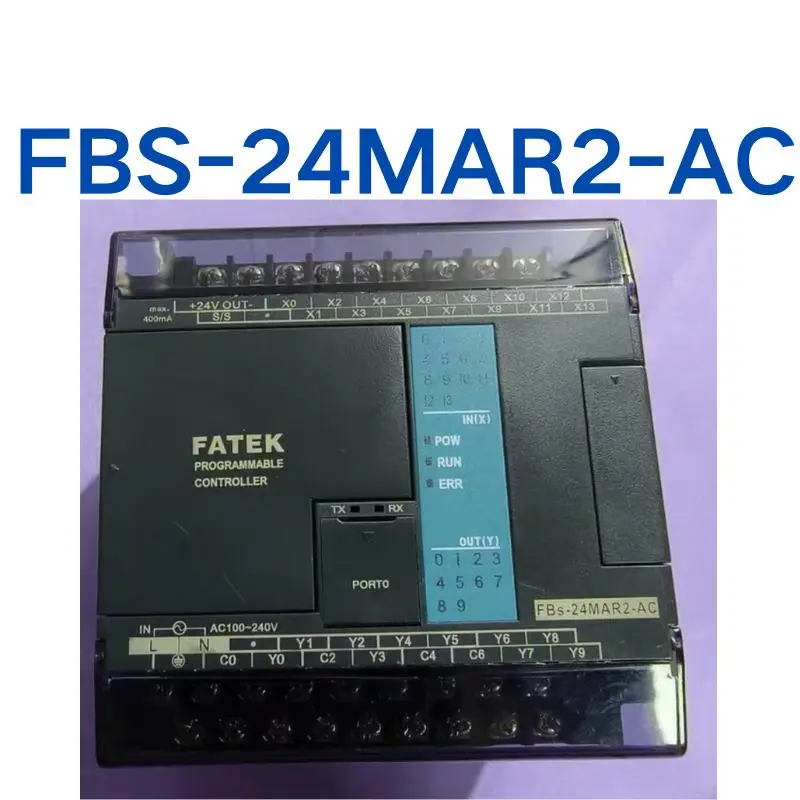 

Used PLC FBS-24MAR2-AC tested OK, function intact