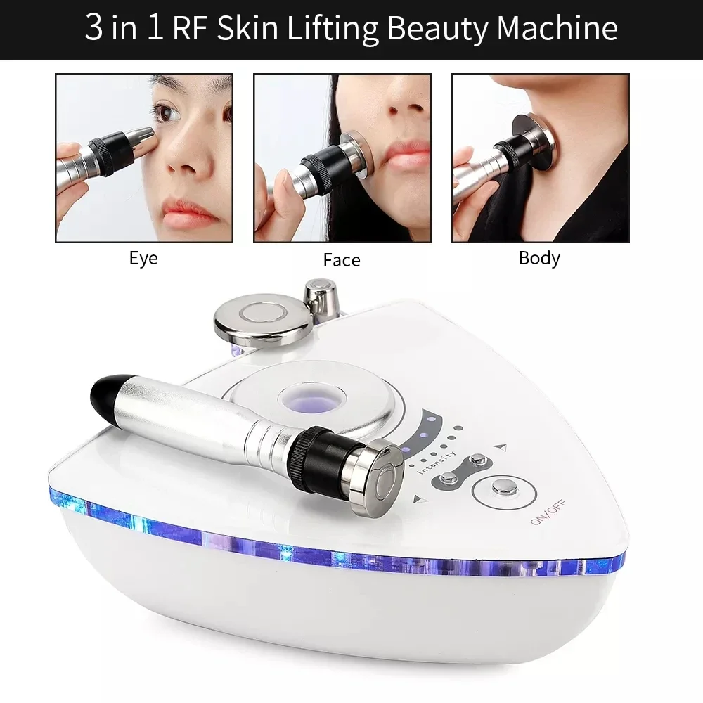 3 in 1 home use skin care Radio Frequency Rf Facial Machine For Face Lifting skin Rejuvenation Wrinkle Remover