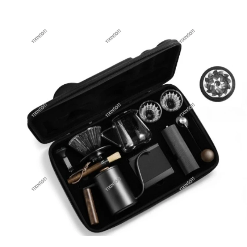 Coffee Travel Storage Bag - For Hand Brewing Pot Grinder & Filter Cup Organizer Pouch