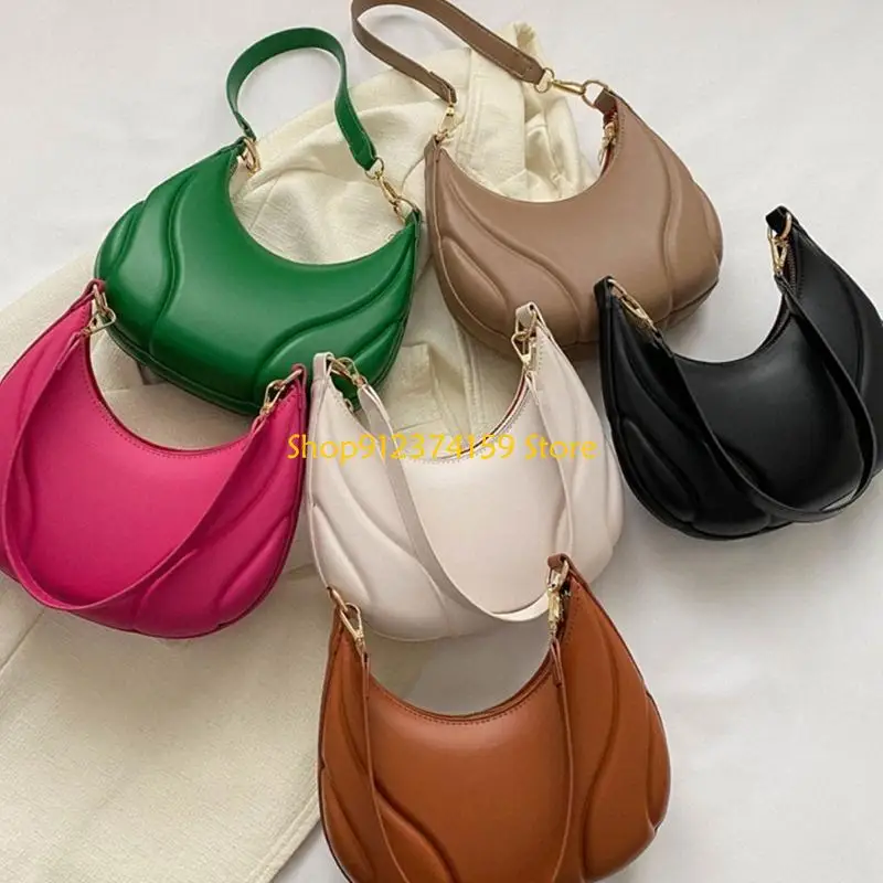 

G5AE Мягкая искусственная кожа Подмышки Кошелек Сумки на плечо Повседневная сумка для модных женщин, ищущих практичность и стиль