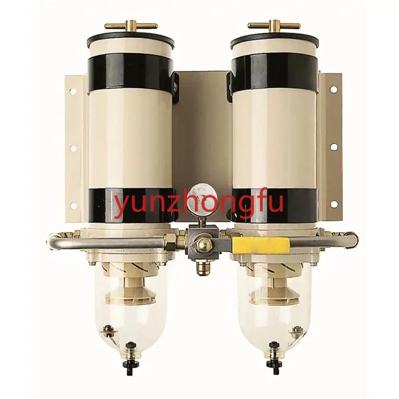 Replacement New 75/1000FHX Marine Fuel Water Separator Assembly Dual 1000FG for Racor  Generator Engine Spare Parts