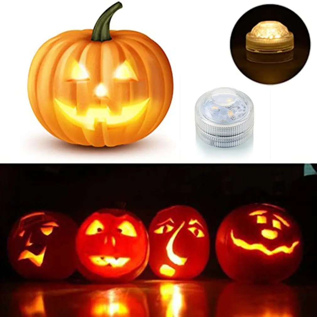 12 Packs Candle Light Three Lights LED Waterproof Luminous Candle Light Set Remote Control Diving Micro Landscape Lamp