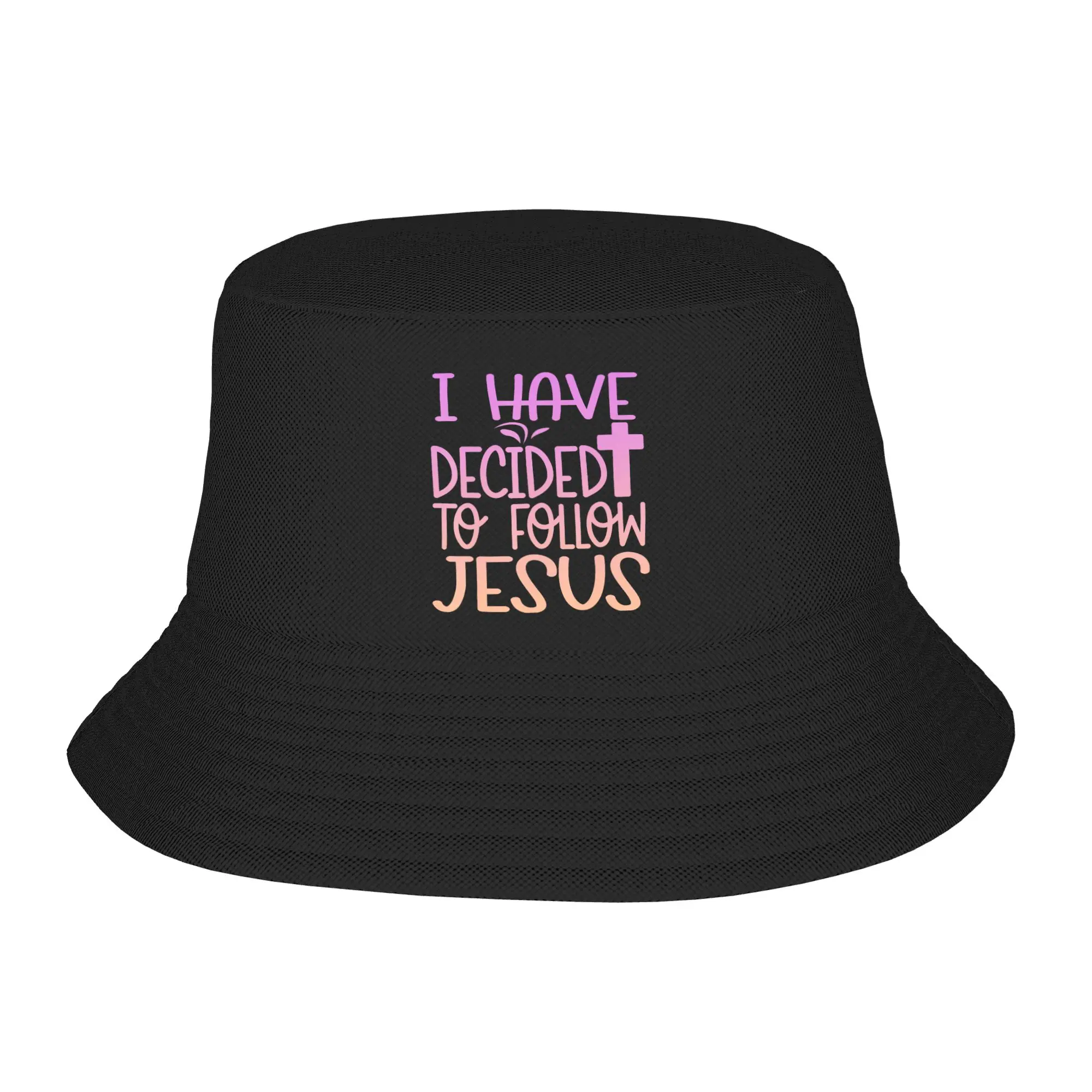 Chapeau seau Jesus Esperanza Devida en espagnol, cadeau pour hommes et femmes, casquettes Harajuku pour les voyages, légères
