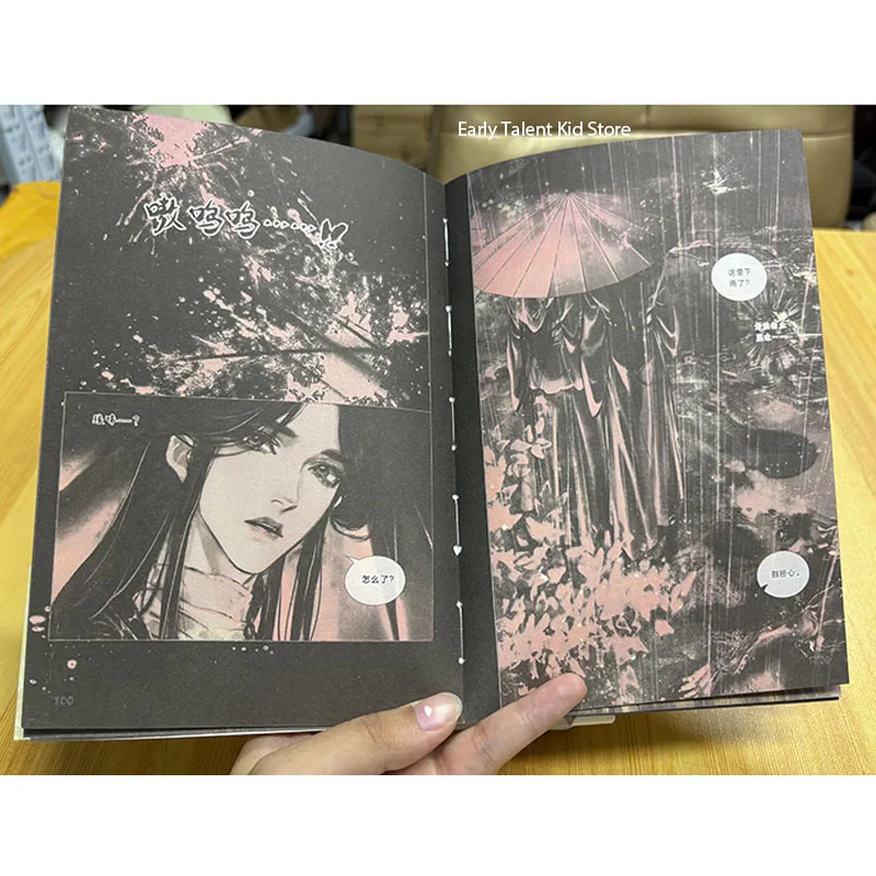 Tianguan نعمة الكتب الهزلية 1-6 مجلدات الكتب المطبوعة الصينية كتب الروايات الهزلية Doujin Comics Bl اللون التوضيح نسخة الكتب #4