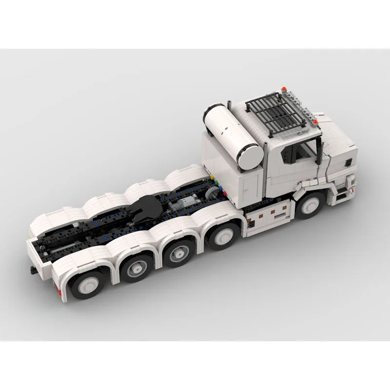 

MOC-239806 New Cargo Transport Tractor Building Block Model • 3350 Parts Boys' and Children's Birthday Christmas Toy Gift