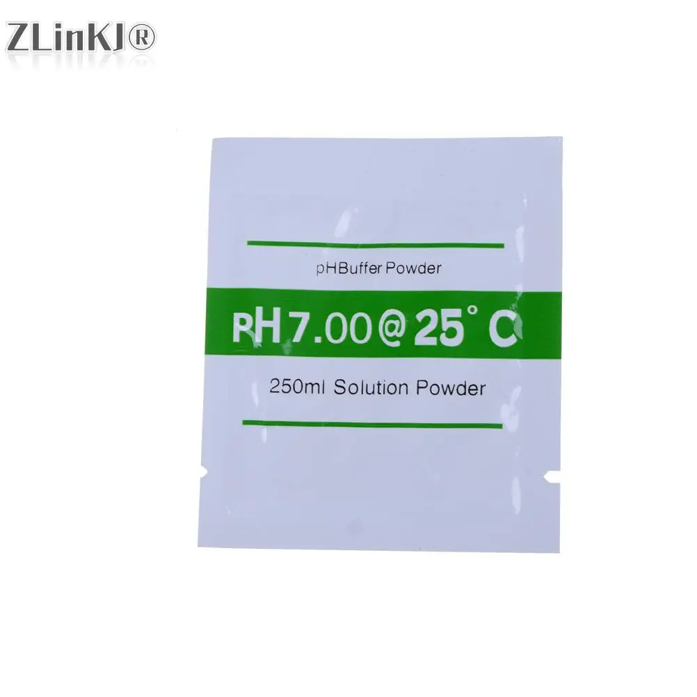 Baru 3 Bags/set Ph Buffer Solution Bubuk untuk Tes PH Meter Mengukur Titik Kalibrasi 4.01 7.00 10.01