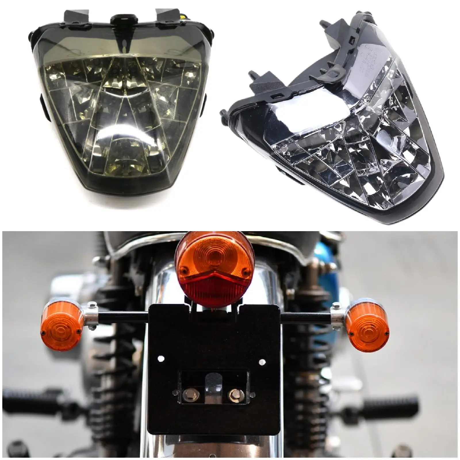 Motorcycle LED Tail Light Riding Indicator for Honda CB300F 2015-2018 image 4