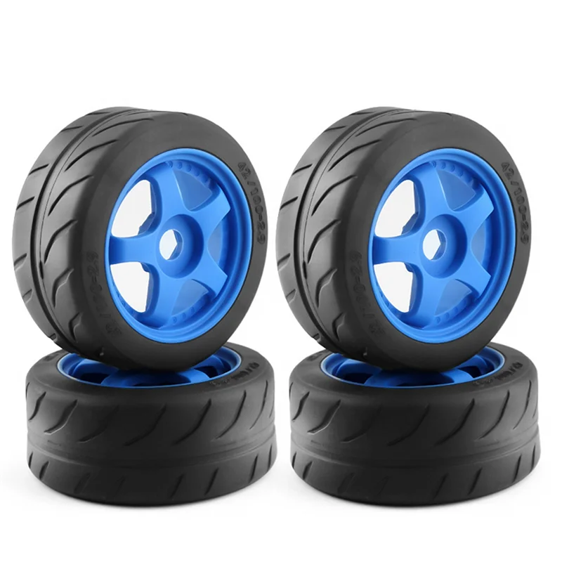 4Pcs 5-Spoke 100X42mm Tires Tyre 17mm Wheel Hex for Arrma 1/7 Infraction Felony Limitless RC Car Upgrade Parts,3