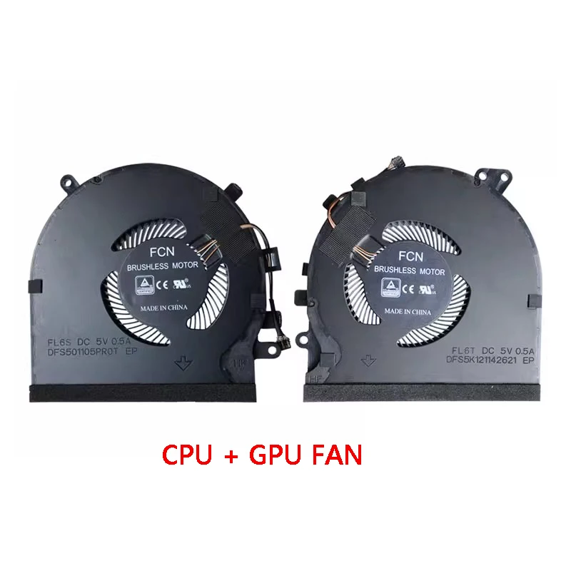 New Genuine Laptop Cooler CPU GPU Cooling Fan For Razer RZ09-0270 0300 0328 0369