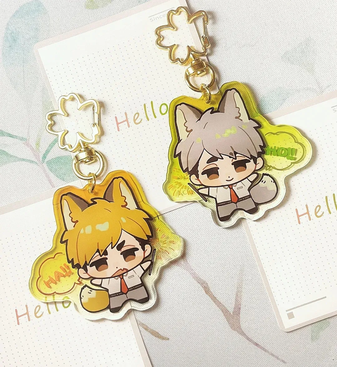 Miya atsumu, брелок для ключей, мужская модель, Женский акриловый автомобиль, косплей, японский брелок для ключей, подвеска, детский подарок для друзей, Мия Осаму Miya atsumu, брелок для ключей, мужская модель, Женский акриловый автомобиль, косплей, японский брелок для ключей, подвеска, детский подарок для друзей, Мия Осаму