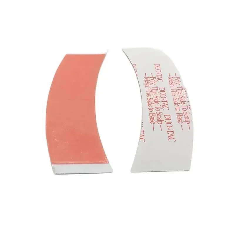 36 PCS Red Duo TAC Double Sided Tape for Toupee Wig Adhesive Arc Super Strong Wig Tape 4 Weeks Lasting Wig Accessories