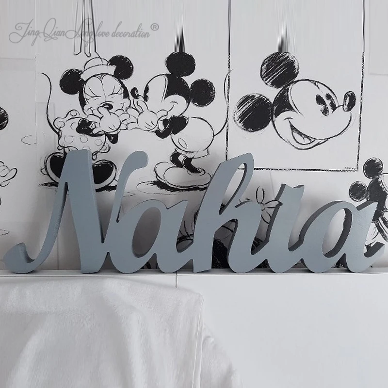 

Изготовленная на заказ деревянная именная табличка, персонализированный декор для детской, подарок для детского душа, именная табличка для детской