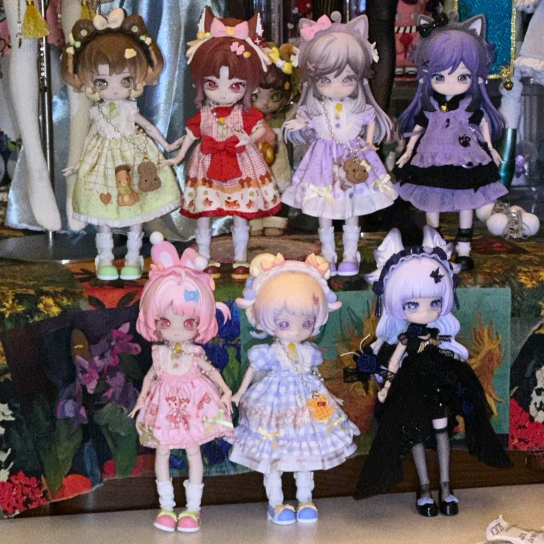 

Mi Sweet Story Fantasy Forest Serie Blind Box 12 Point BJD Action Doll Ornament Mystery Box Doll Creative Surprise Birthday Gift