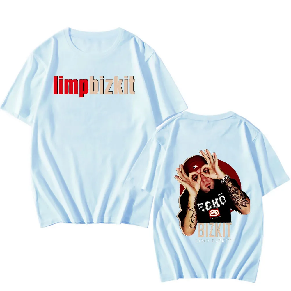 Vintage Limp Bizkit Printing T-shirt Cotton Creative Tshirts Round Collar Short Sleeve Tee-shirt Casual Men Women Tops Gift Idea
