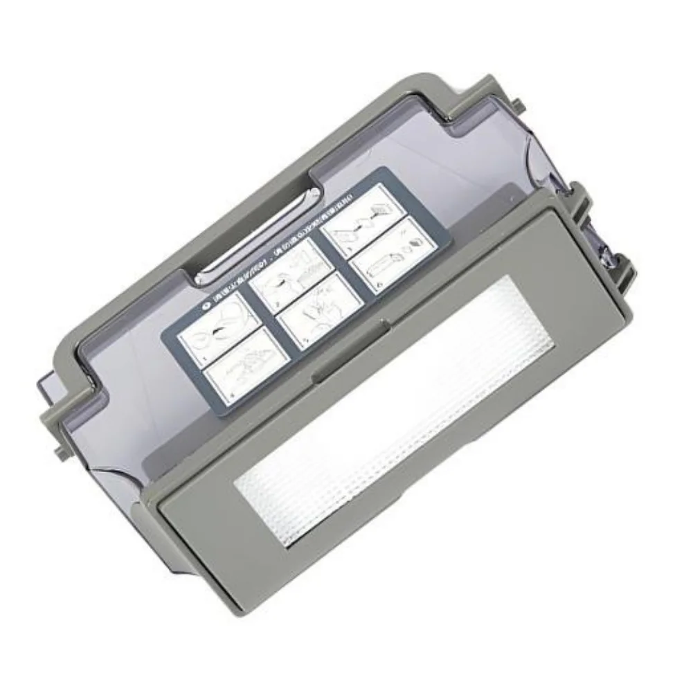 Transparent Dustbin For ECOVACS : Quick Install & Effortless Maintenance Robot Vauum Cleaner Parts Dust Box Accessories