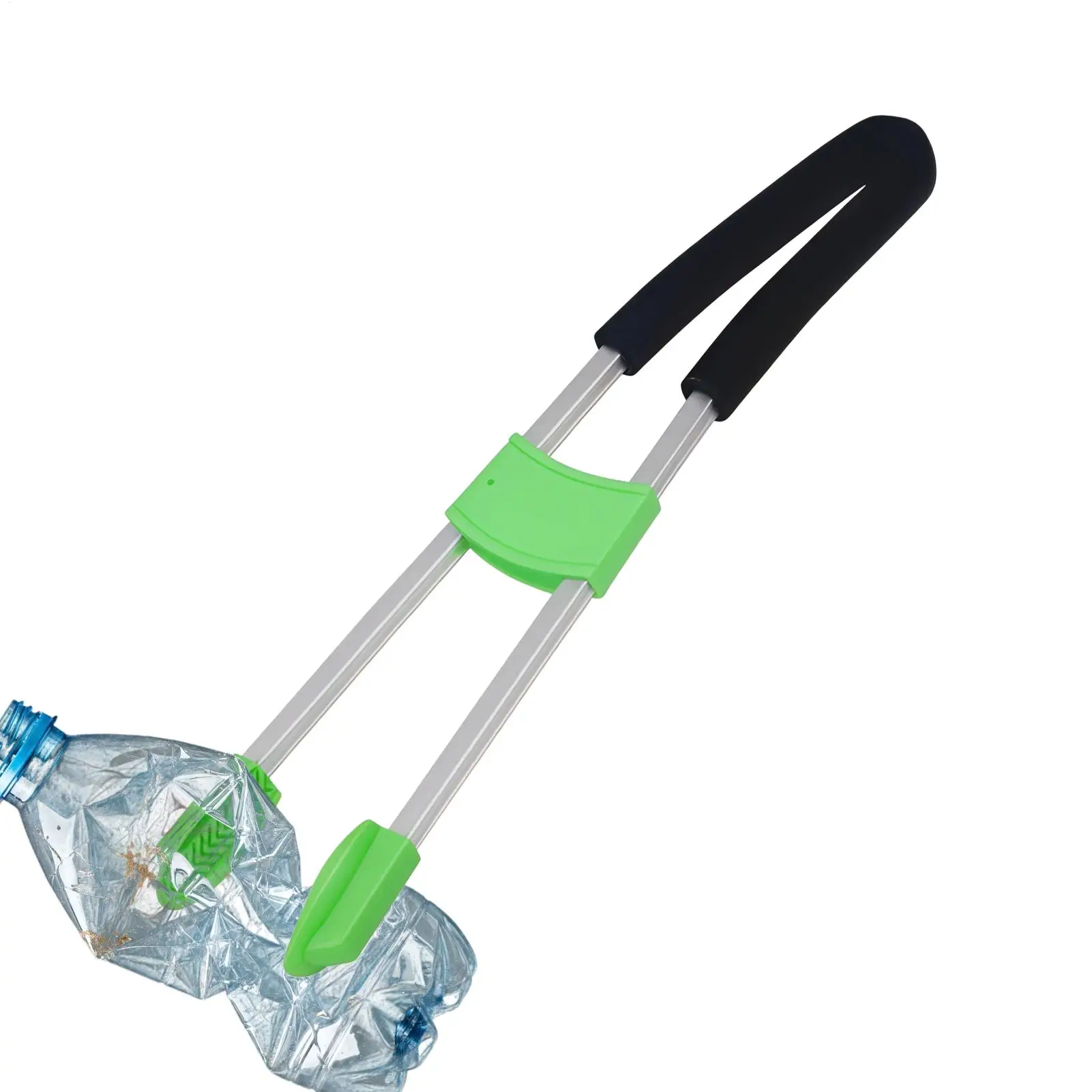 Trash Pickup Clip Trash Grabber Anti-Slip Long Handle Garbage Picker for  Seniors Outdoor Garden Walkway Backyard Drain