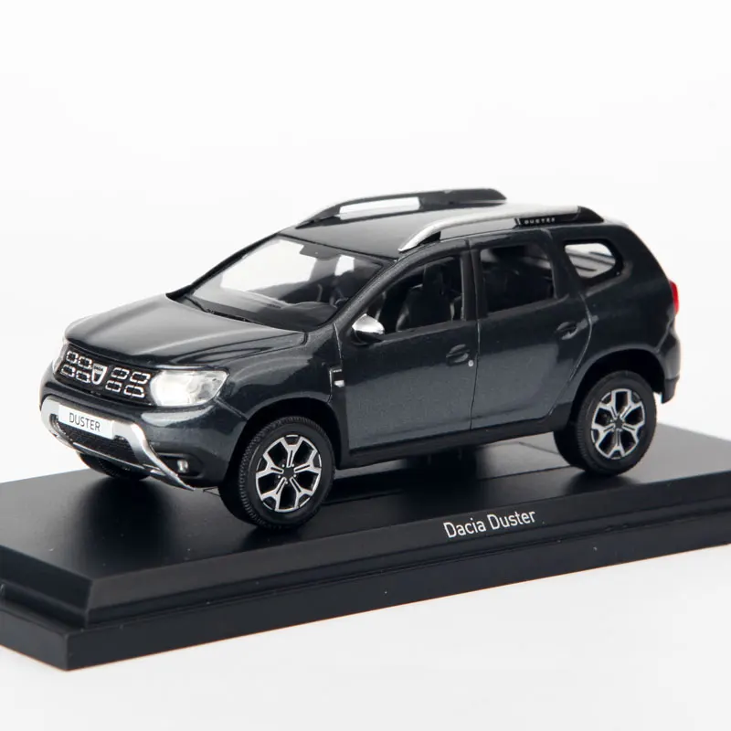 NOREV Diecast Alloy 1/43 Dacia Duster 2020 Gray/Blue/Green SUV Car Model Adult Classic Collection Static Display Boy Toys