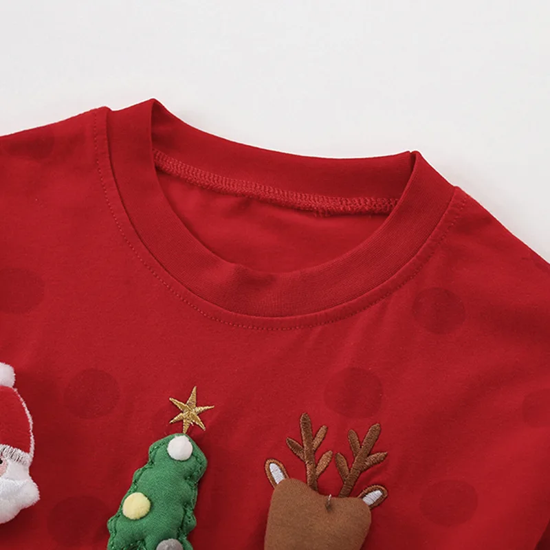 Malwee Princ Dr Long Sve round Ne ملابس الأطفال مزيج القطن والبوليستر موسم الشتاء الفتيات دكتور