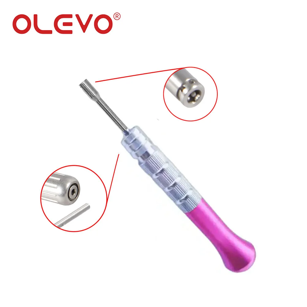 OLEVO Dental Orthodontic Implant Micro Screwdriver Titanium Dentistry Mini Screw Driver Handle Self-Drilling Tools Ortho Lab