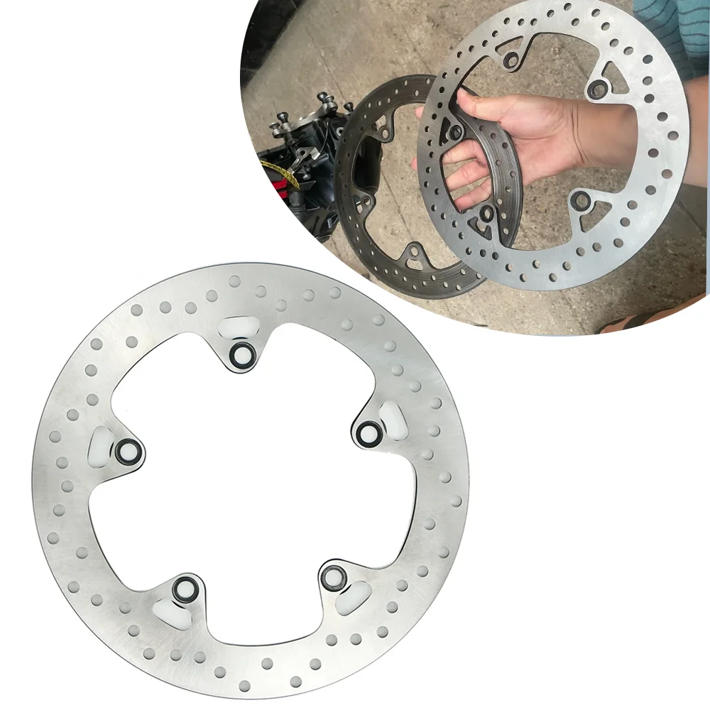 Motorcycle Rear Brake Disc Rotor For BMW R1200GS ABS R1200 R 1200 GS adv Adventure 2004-2012 2011 2010 2009 2008 2007 2006 2005