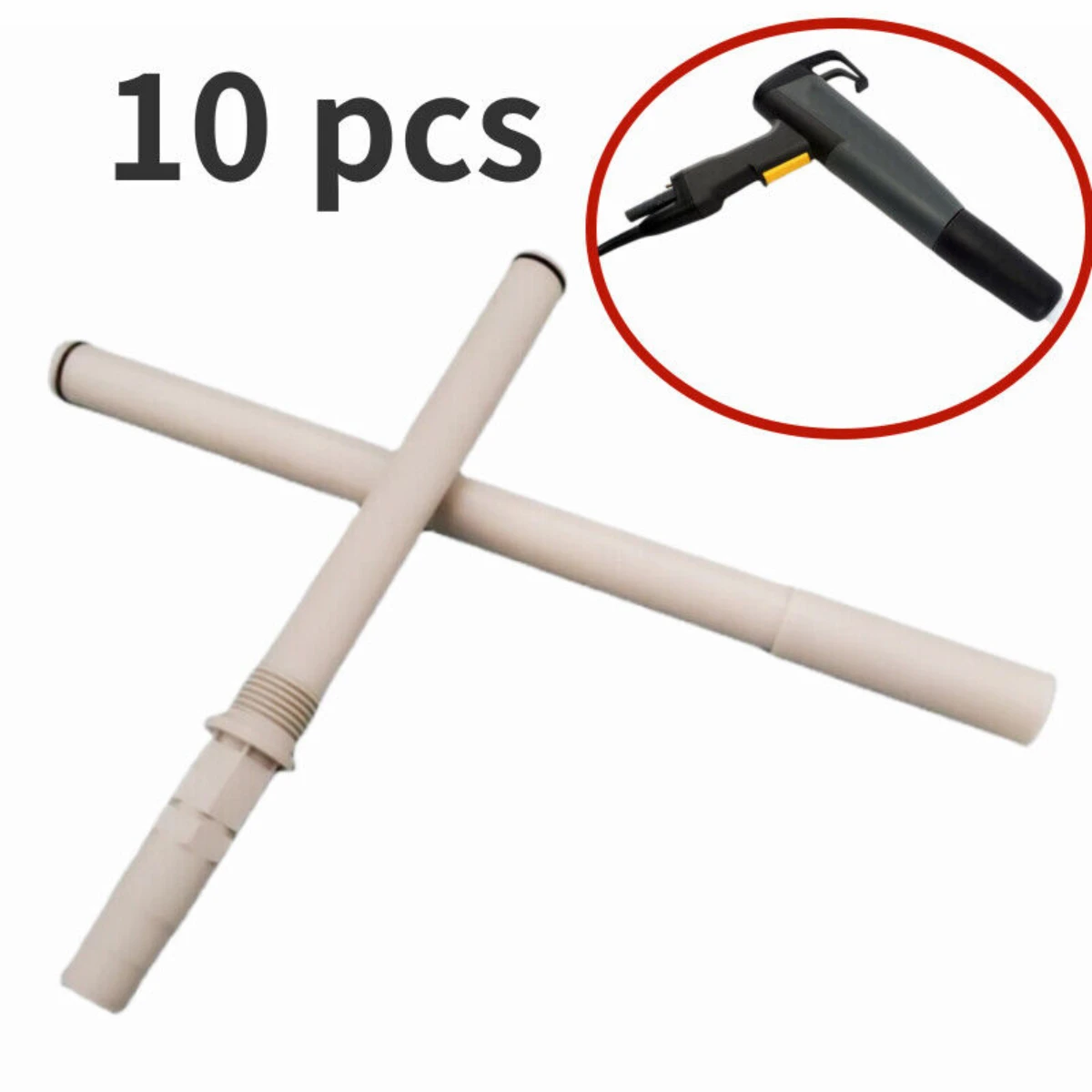 

10 Pcs 351618 Powder Tube For Wagner Manual Powder Coating Spray Gun PEM - C4