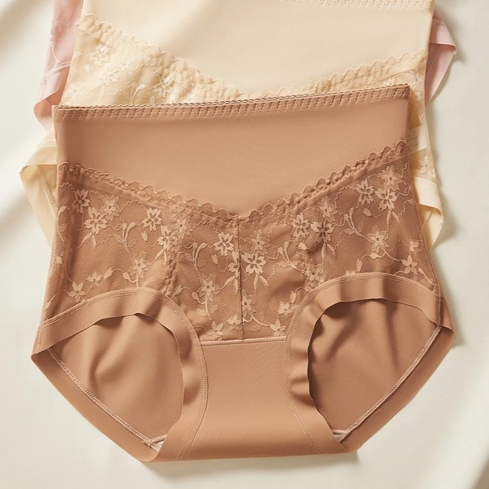 

High Waist Slimming Shaper Panties Briefs Butt Lifter Tummy Control Shapewear Lingerie Body Shaper Silk crotch Underpants Gift