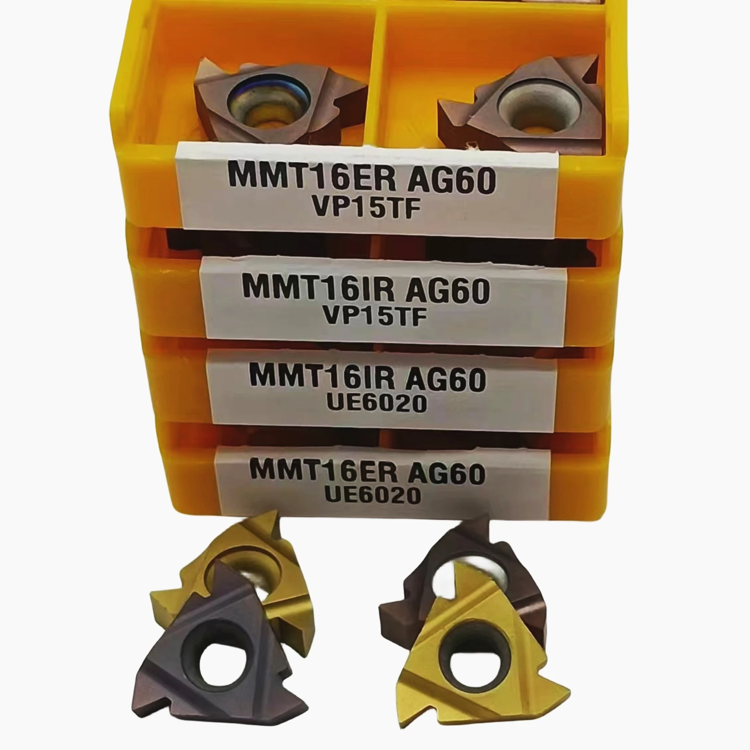 Твердосплавные пластины MMT 16ER AG60 VP15TF UE6020, высококачественные токарные вставки, резьбовые токарные инструменты MMT16IR, резьбовые вставки
