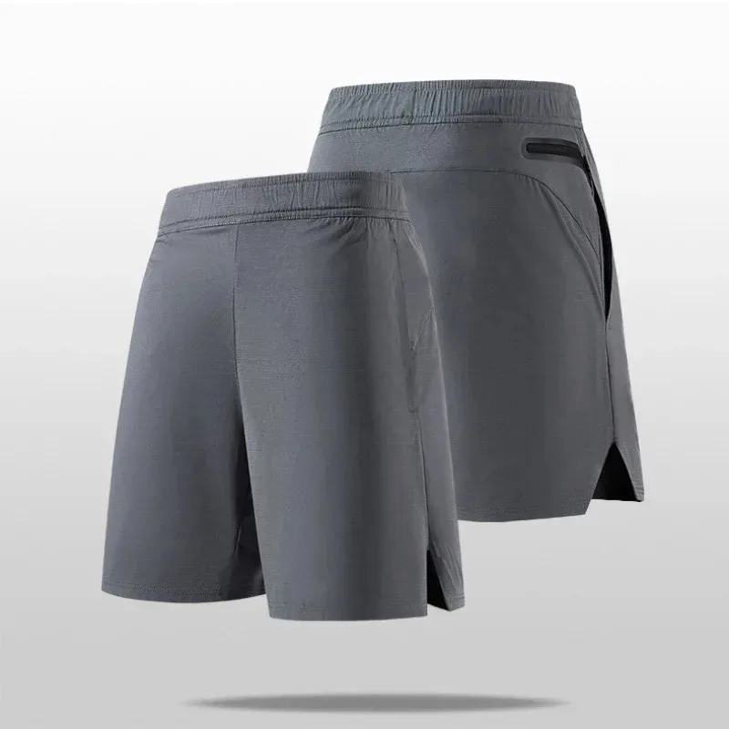 

DAVIDSHAO Элитный бренд для улицы, ЕС, США, размер, бесшовные шорты, мужские быстросохнущие шорты для бега, фитнеса, свободного покроя, повседневные спортивные шорты