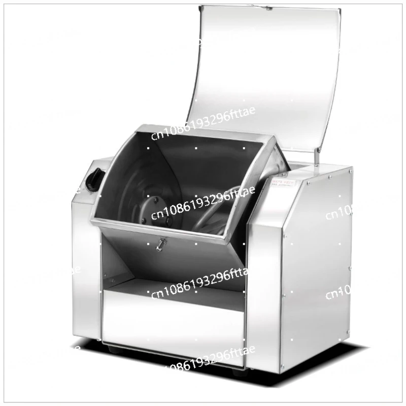 Dough Flour Mixer Automatic Kneading Machine 220V/1500W Horizontal Electric Kneading Machine