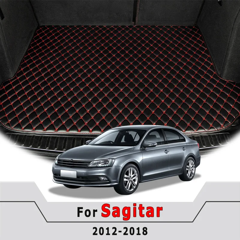 

Car Trunk Mats For Volkswagen For Sagitar 2012 2013 2014 2015 2016 2017 2018 Vehicle Cargo Liner Auto Interior Accessories