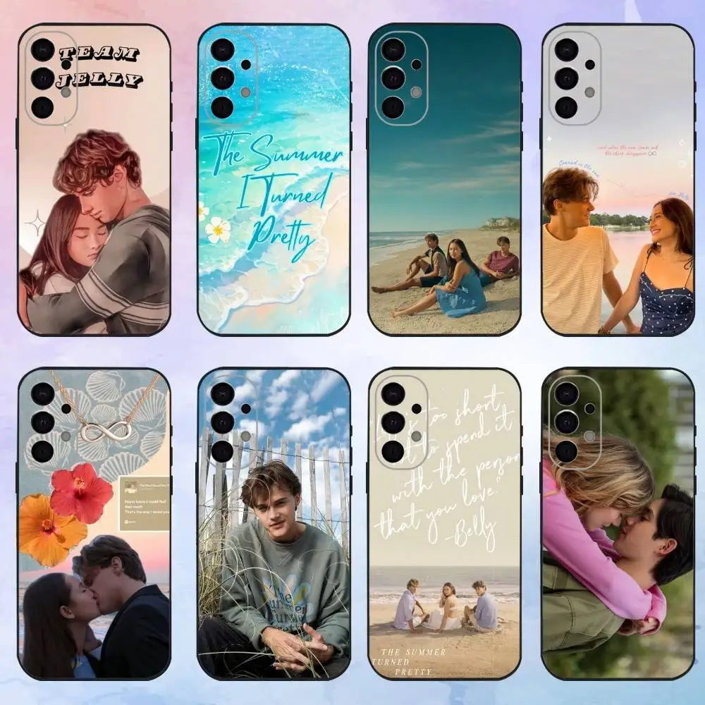 

The S-Summer I Turned P-pretty Phone Case For Samsung S25,S24,S21,S22,S23,S30,Ultra,S20,Plus,Fe,Lite,Note,10,9,5G Black Cover