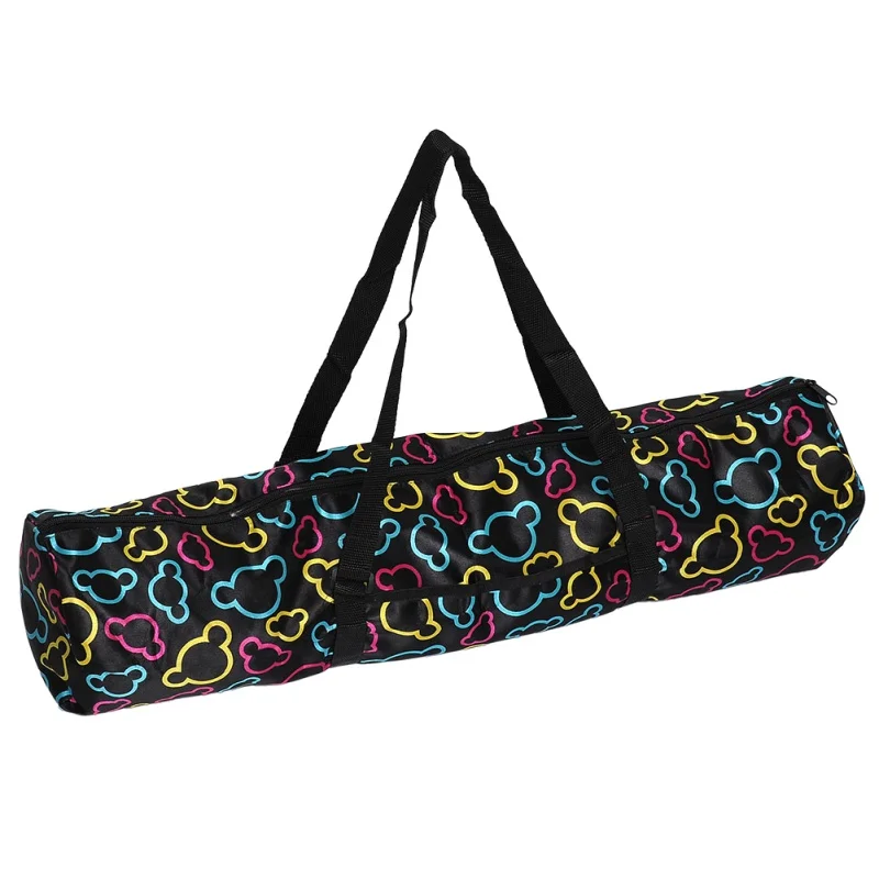 Yoga Mat Bag Printed Men Women Sports Mat Bag Pilates Mat Backpack Fitness Dance Gym Mat Cover Sports Backpack