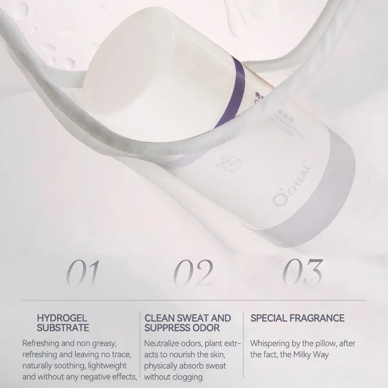 OCHEAL Portable Solid Deodorant - Fresh & Clean, Naturally Long-Lasting, Subtle Fragrance On-the-Go Perfume Stick
