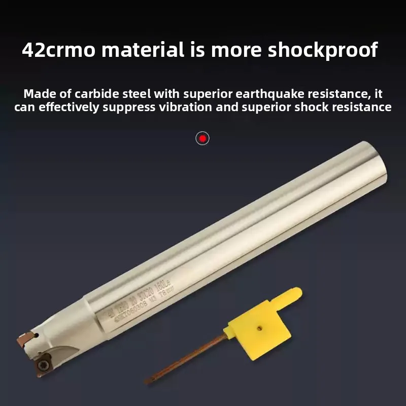 

CNC Tool Bar TE90 D21 D22 D23 D24 D25 C20 C24 C25 C32 3T 4T 120 160 Fast Feed 90 Degree Right Angle Install Inserts 4NKT060308