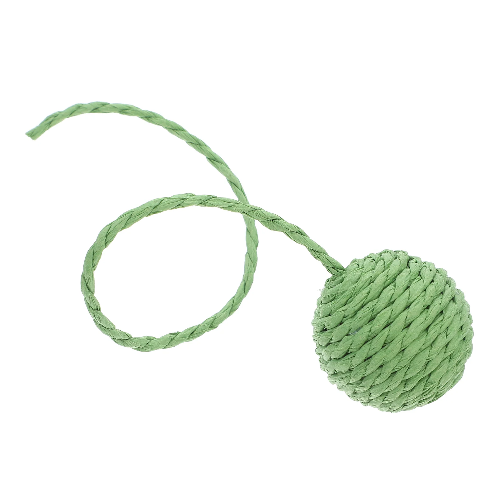 

Cat Climbing Frame Paper Rope Ball Toy Scratcher Interactive Green Tree Durable Safe Multifunctional Design Easy Assembly