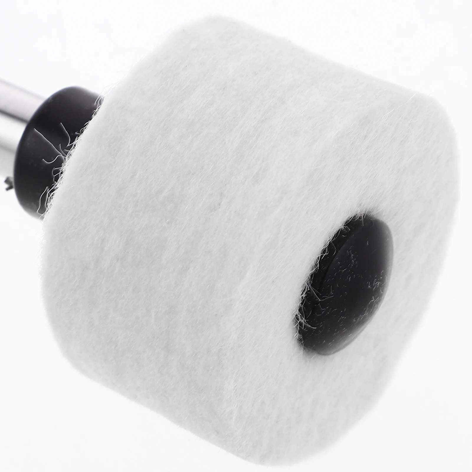 

Smooth Stainless Steel 2pcs Felt Drum Mallets For Percussion Instruments Stage Band