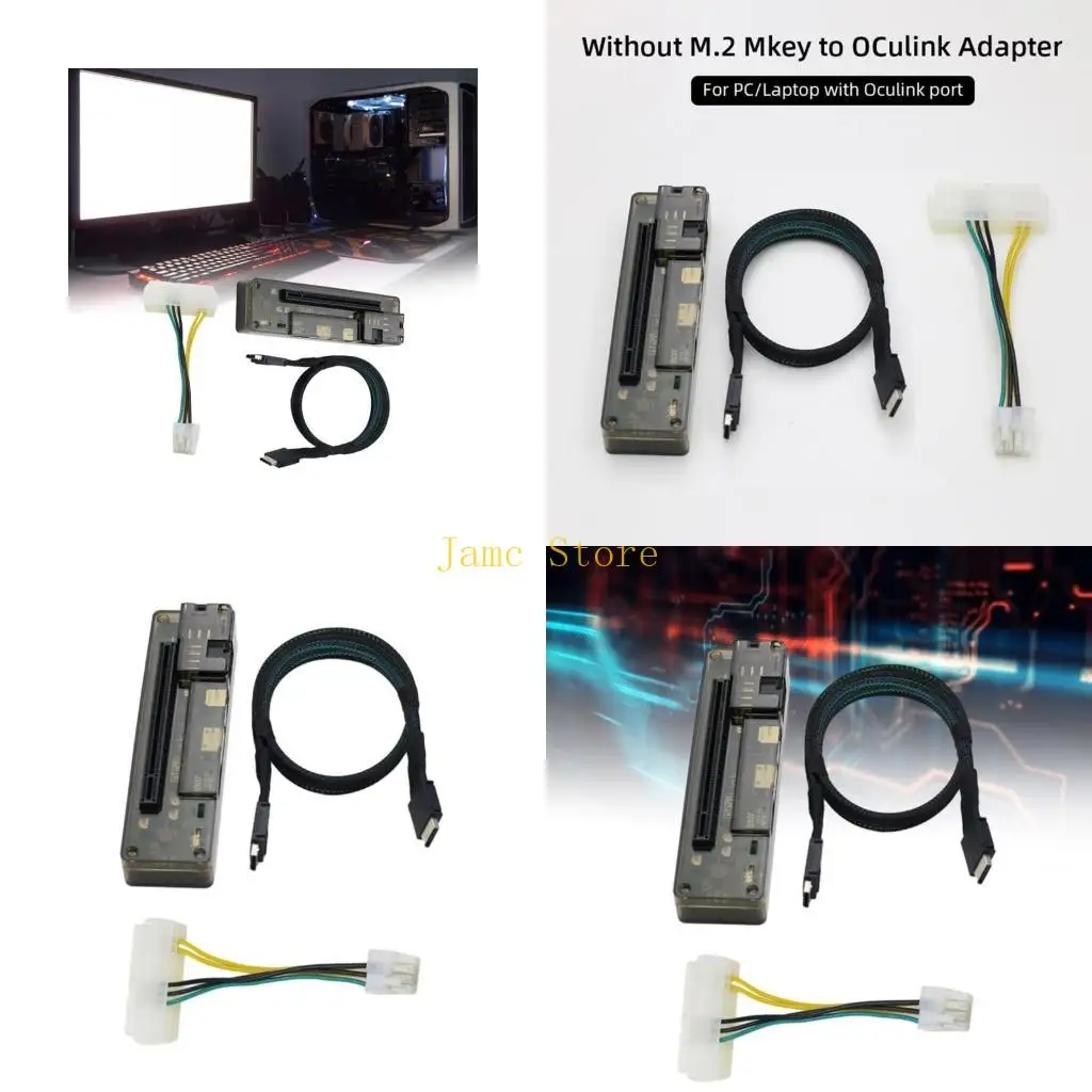 

LX0B Внешняя док-станция для ноутбука GDC PCIe для видеокарты M.2 Внешняя док-станция для видеокарты ноутбука для