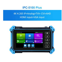 WANGLU's new 5.4-inch IPC-5100Plus 4K IP CVI TVI AHD Analog 5 in 1 VGA and 4K HD input HD CCTV tester
