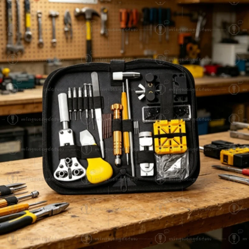 

Watch Repair Tool Set Band Disassembly Case Opening Battery Change Tools