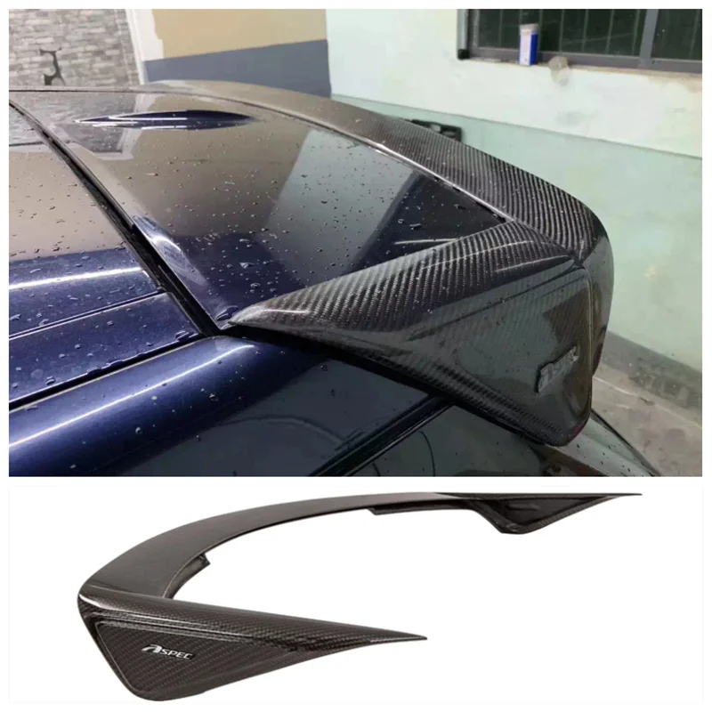 For Land Range Rover Sport 2014 2015 2016 2017 2018 2019 2020 2021 2022 Real Carbon Fiber Rear Trunk Roof Spoiler Splitter