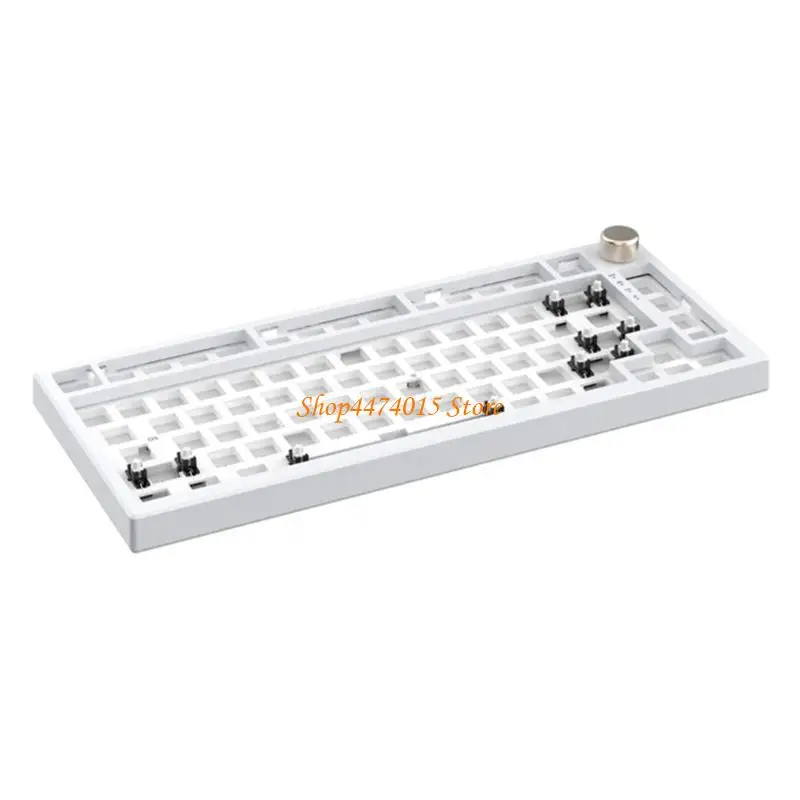 

K1AA Wireless Mechanical Keyboard Hot Swappable Keyboard LED 2.4GHz/USB/Bluetooth-compatible Mechanical Gaming Keyboard
