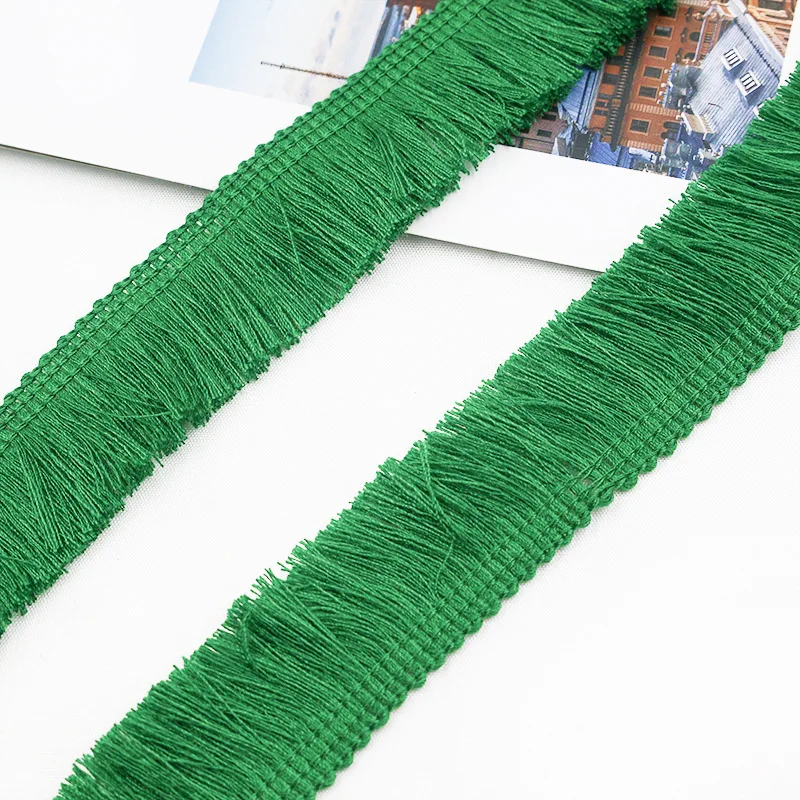 1m Thicken Tassel Trims 2.5cm Wide Polyester Curtain/Pillow Trim Earring/Bag Clothing Decorative  Lace Fringe Sewing