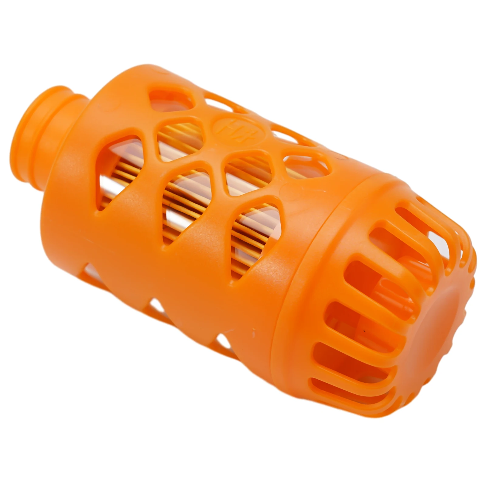 25mm Air Diesel Parking Heater Intake Filter Effective Protection  Orange Finish  Suitable for Car Truck Van Bus