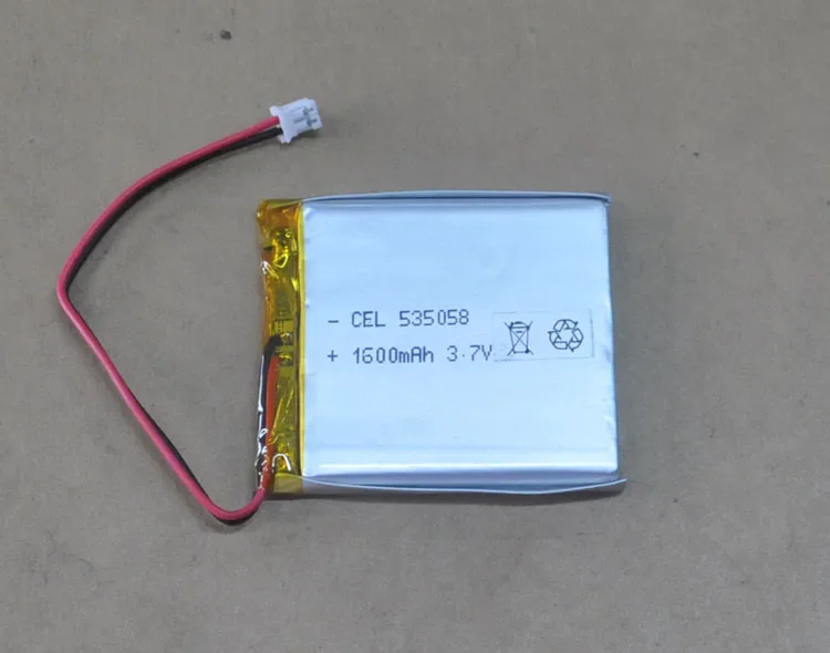 Новая горячая литиевая батарея кобальта 3,7 В 535058   Высокотемпературная литиевая батарея небольшого размера, интеллектуальная батарея для носимого устройства