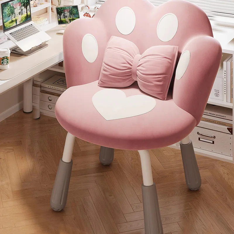 كرسي مكتب كاواي لطيف مريح لغرفة نوم الكمبيوتر كرسي مكتب مريح مضمد كسول سيلا Oficina أثاث منزلي