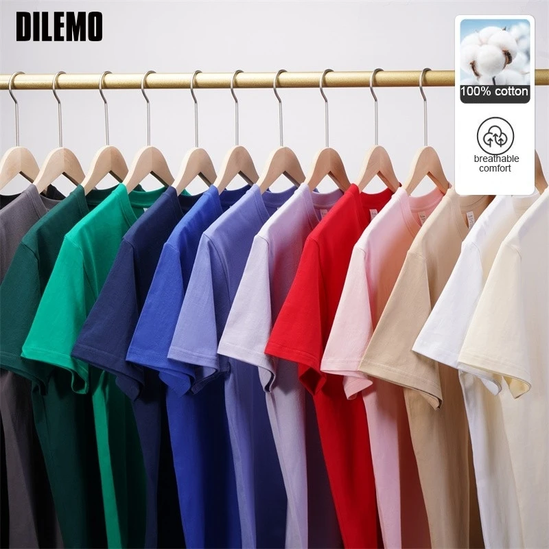 

Top Grade 100% Cotton Seamless New Summer Brand Tops Plain Round Neck t Shirt For Men Short Sleeve Casual Fashion Men Clothing