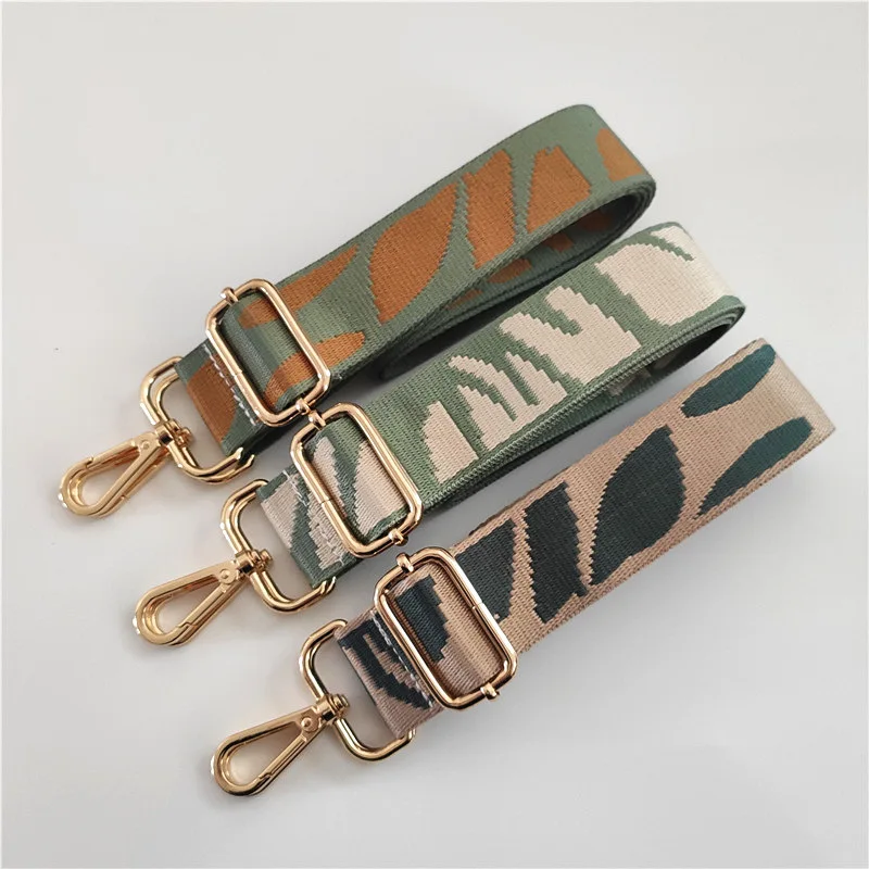 3.8cm Wide Classic Bag Handles High Quality Shoulder Bag Straps Replacement Bag Belts  Adjustable Muti-Colors Crossbody Straps