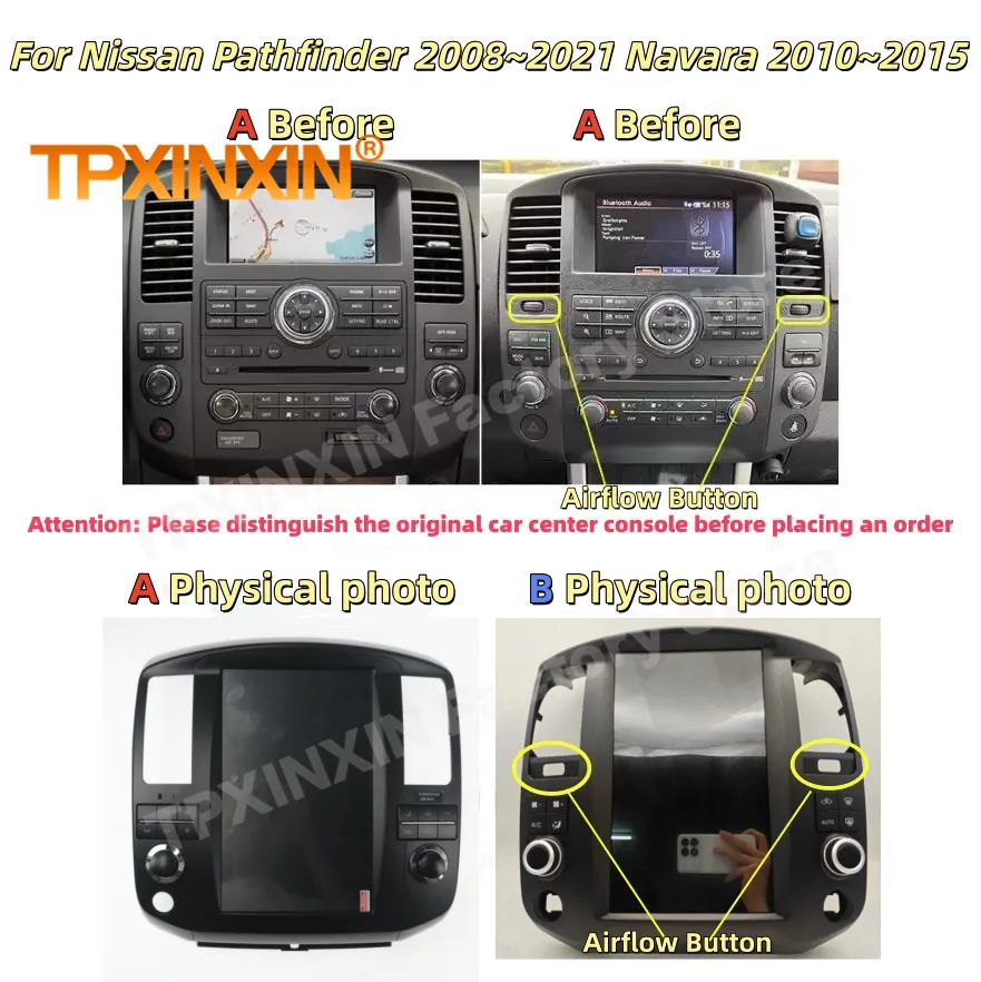LHD RHD Android Car Radio For Nissan Pathfinder 2008~2021 Navara 2010~2015 GPS Navigation Receiver Multimedia Player Head unit