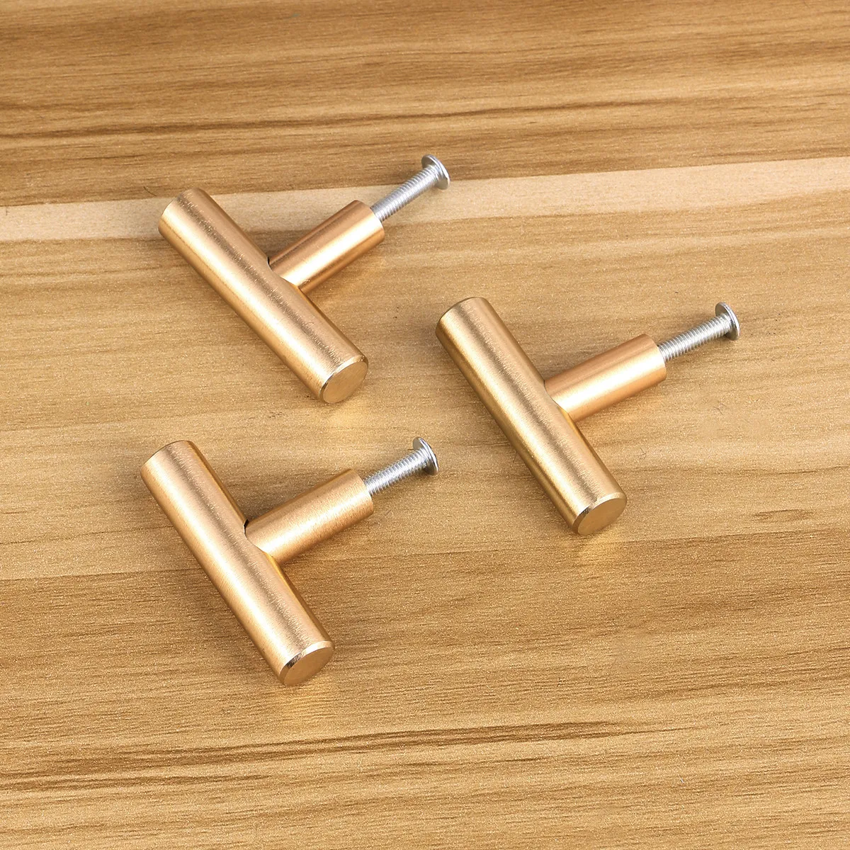 12Pcs Alloy Pull Handle Premium Aluminum Cupboard Door Knobs Cabinet Drawer Handles Wardrobe Pulls Gold for Room Furniture