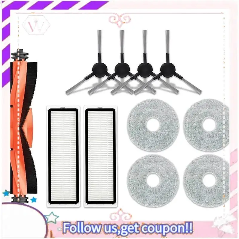 

Запасные части A50F для робота-пылесоса S20+ / S20 Plus / B108GL, комплект аксессуаров